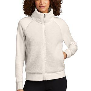 OGIO Ladies Luuma Sherpa Full-Zip Ivory White